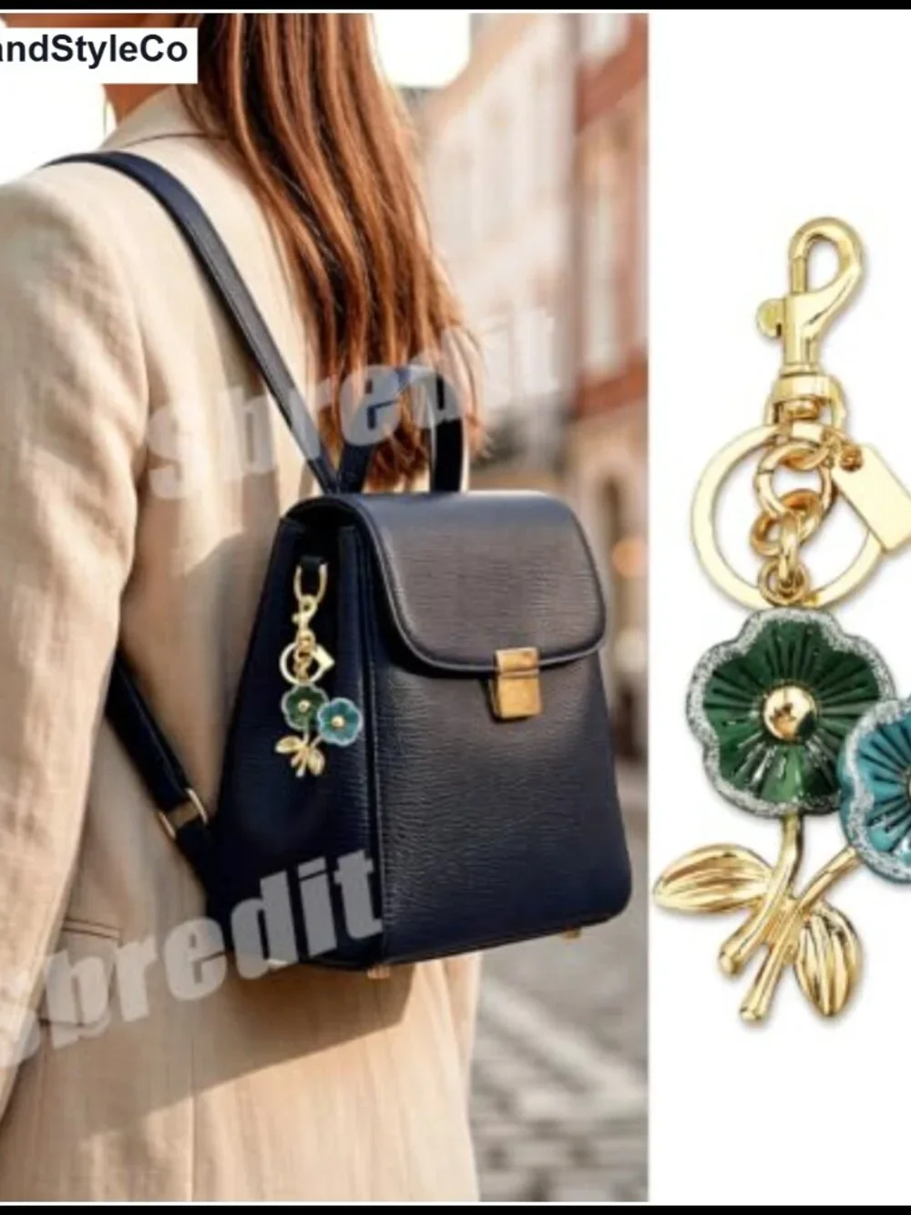 Bag Charm Purse Charm for Handbags with Lobster Clasp, Fade Resistant